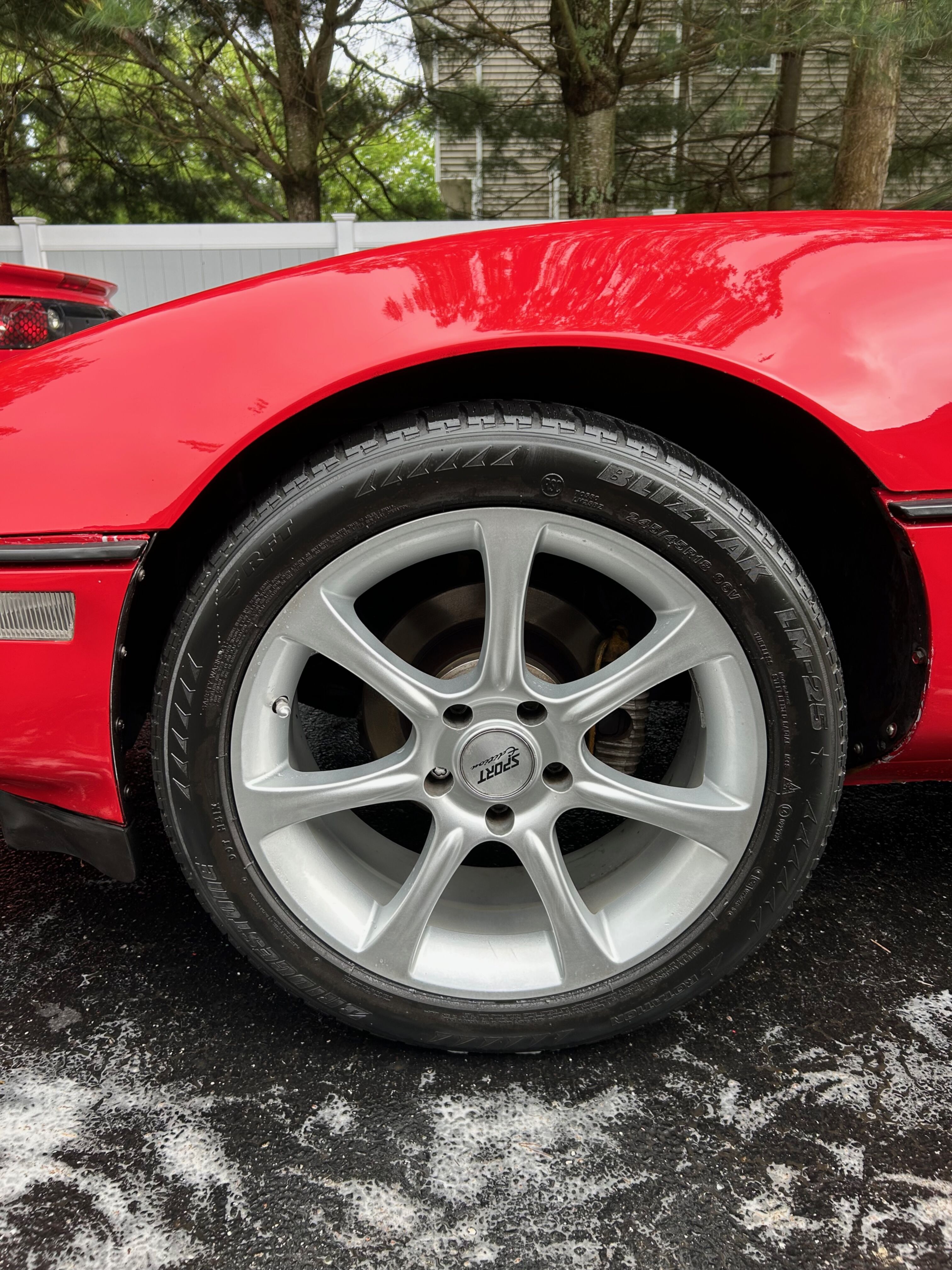 Wheel and tire cleaning and shine - Menno Auto Detailing, Shoreham NY